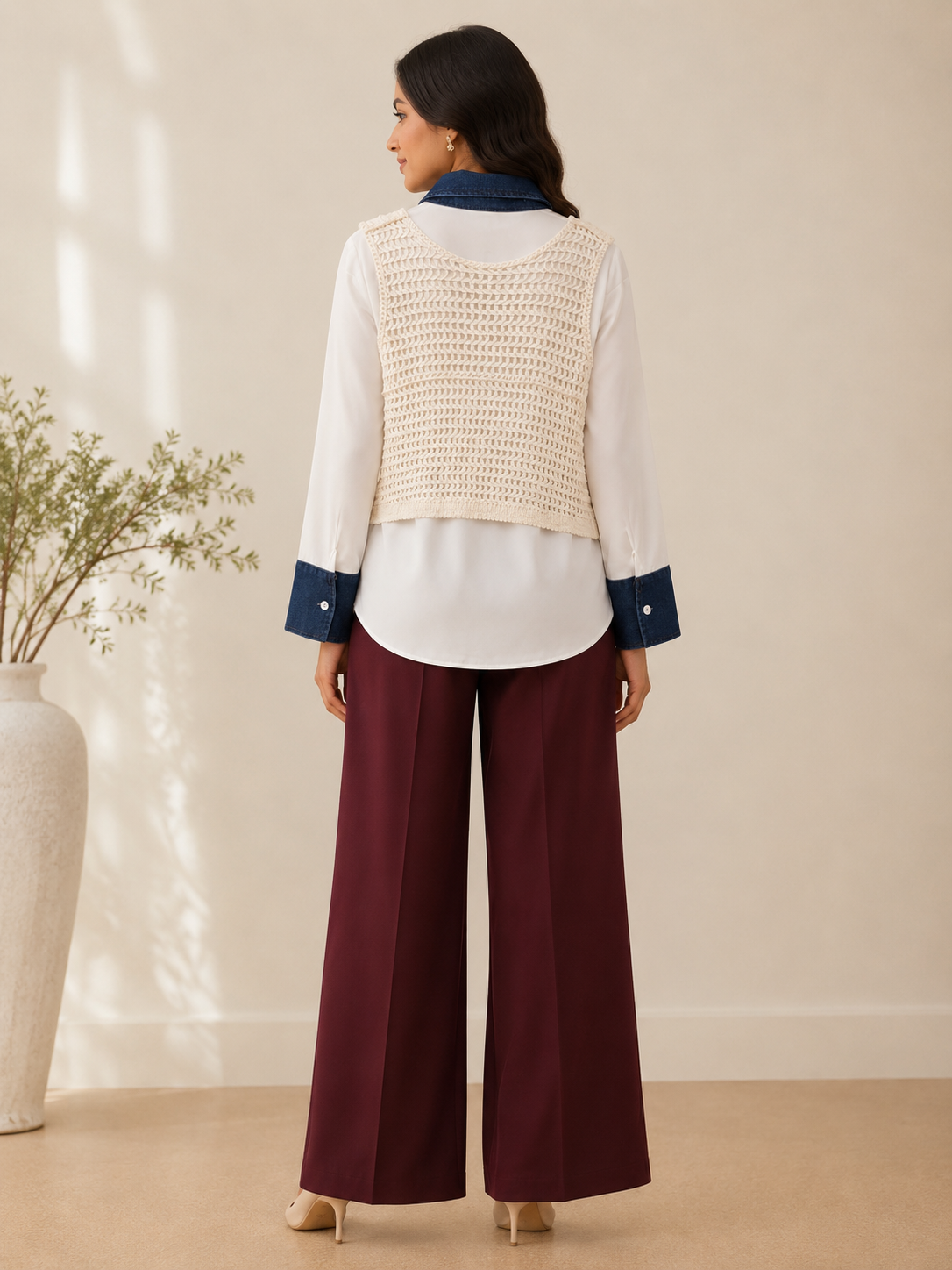 Petals Vest Shirt